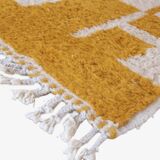 Contemporary Yellow Rug - 346 x 245 cm
