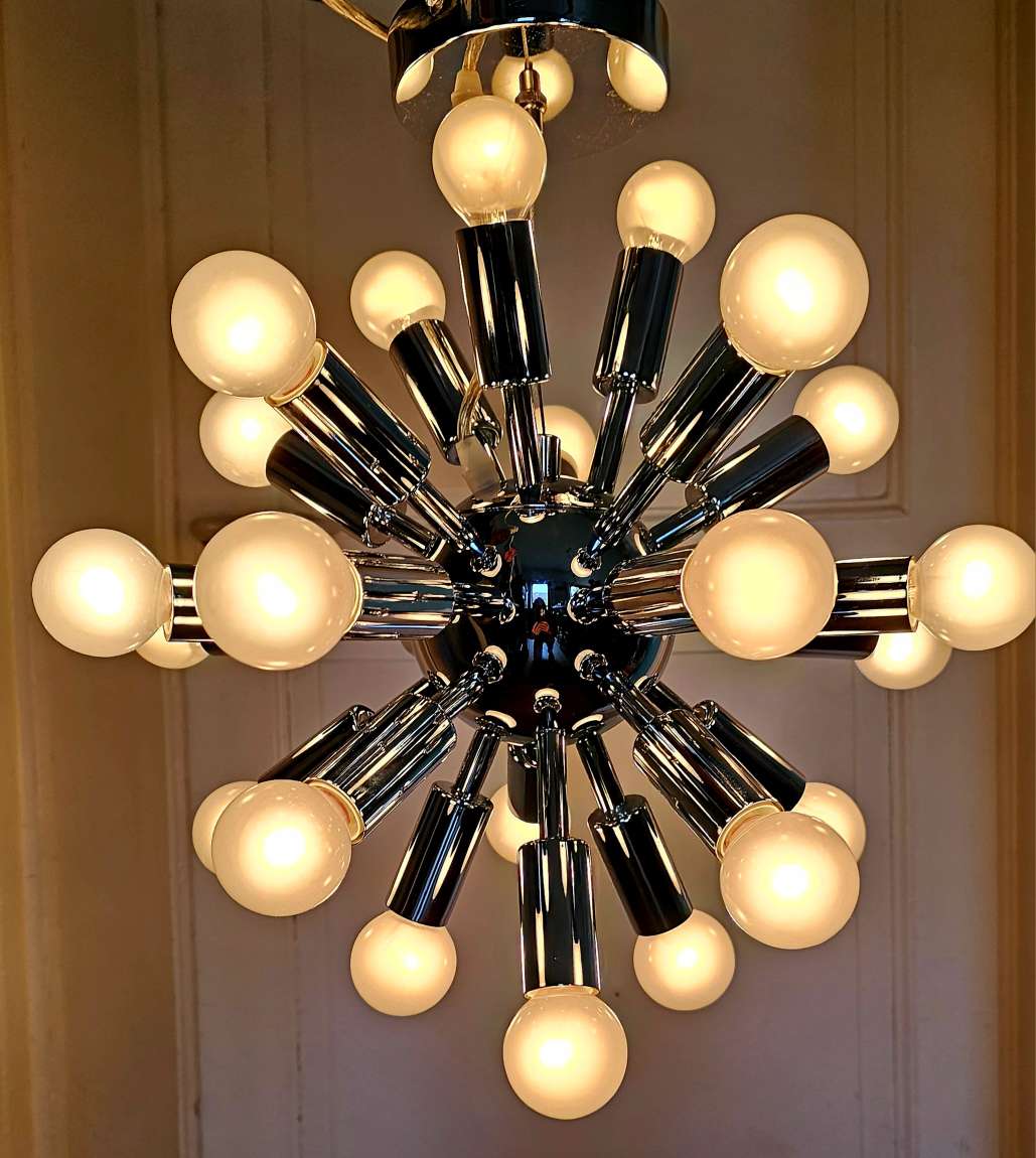 Sputnik atomic suspension with 24 arms