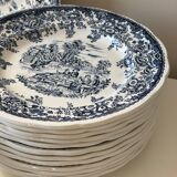 Luneville plates and dishes