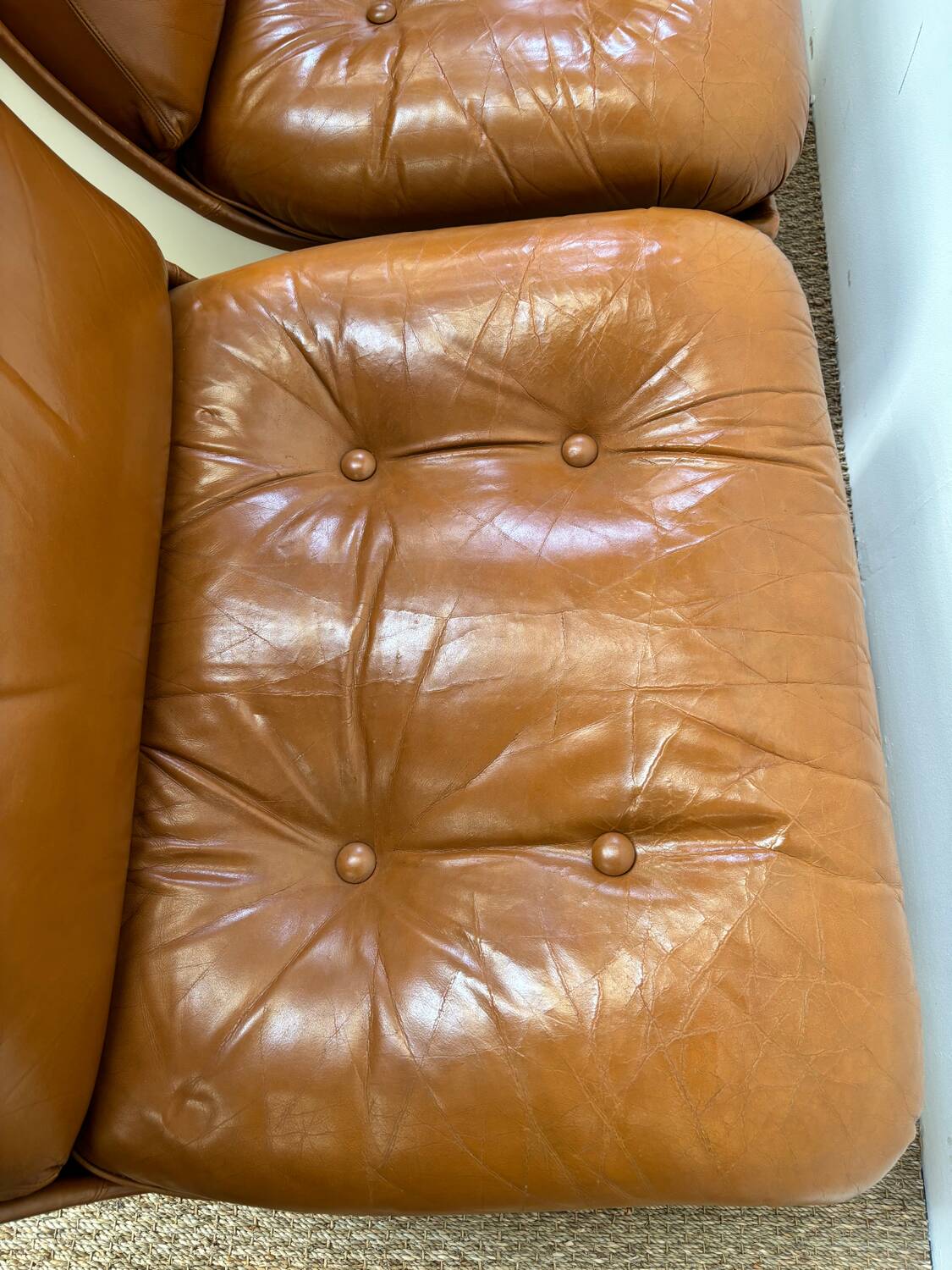 Sofa / 4 orchid modules Michel Cadestin for airborn