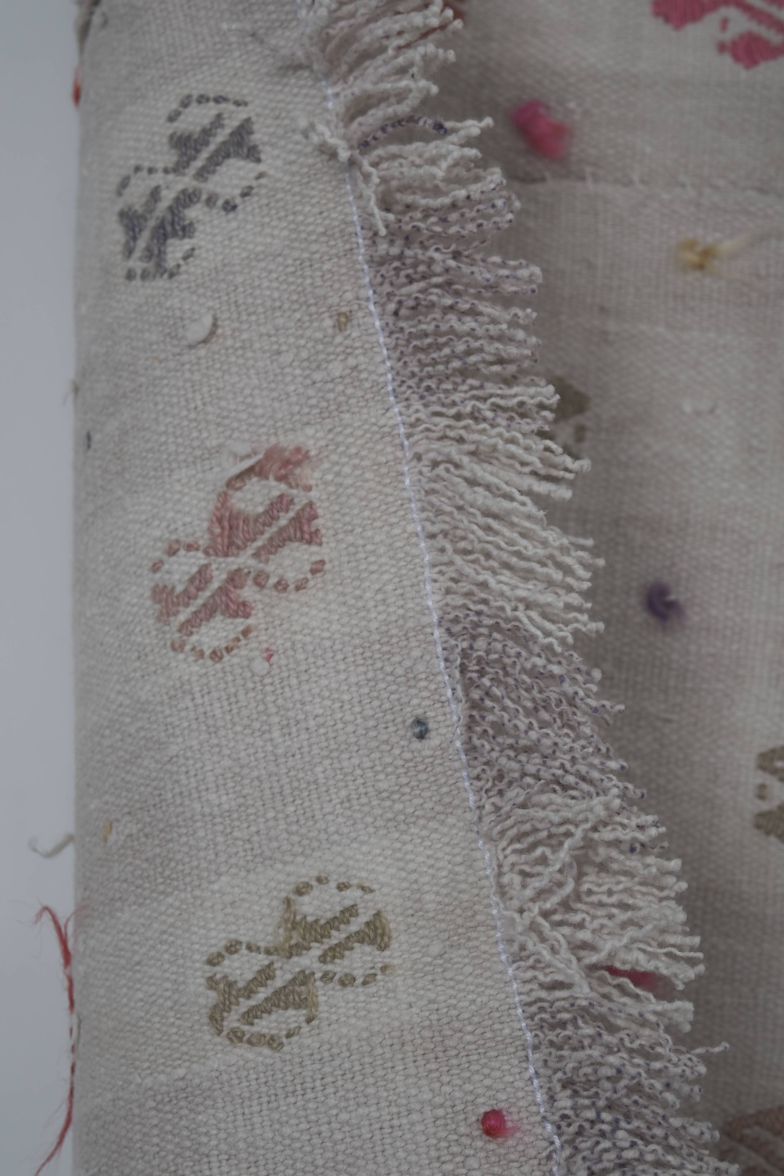 Vintage Turkish Oushak Rug Handwoven 144x260 cm