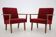 Pair of 1960s Mid-Century Modern Beech Armchairs from Czechoslovakia