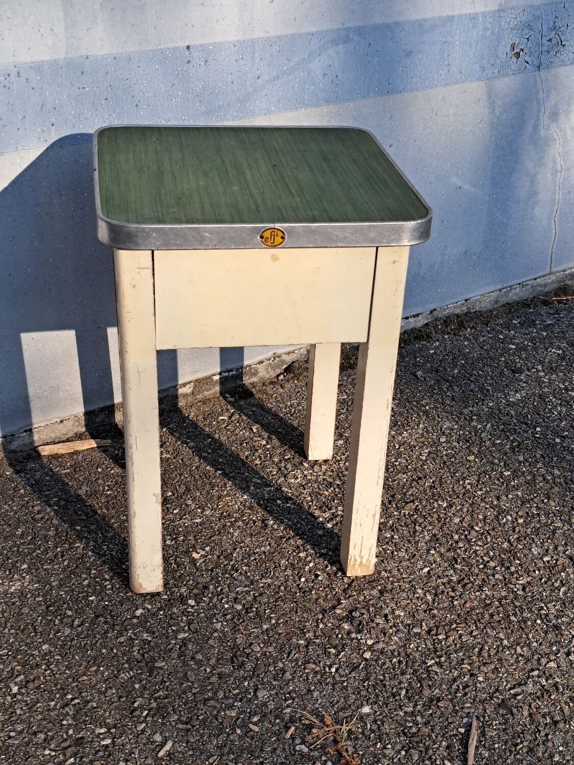 Vintage workshop stool