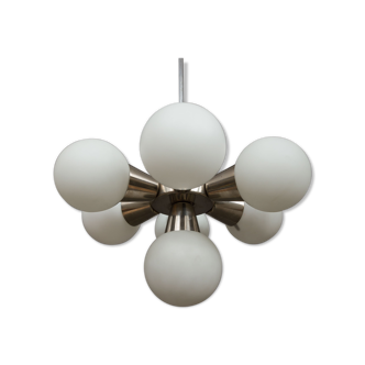 Sputnik lamp from Kamenicky Senov 1960s