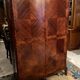 Domed wardrobe with Louis XV style inlaid decoration