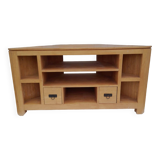 Solid wood TV cabinet, corner