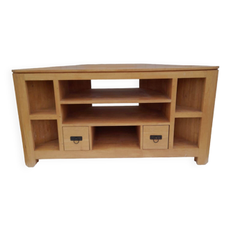Solid wood TV cabinet, corner