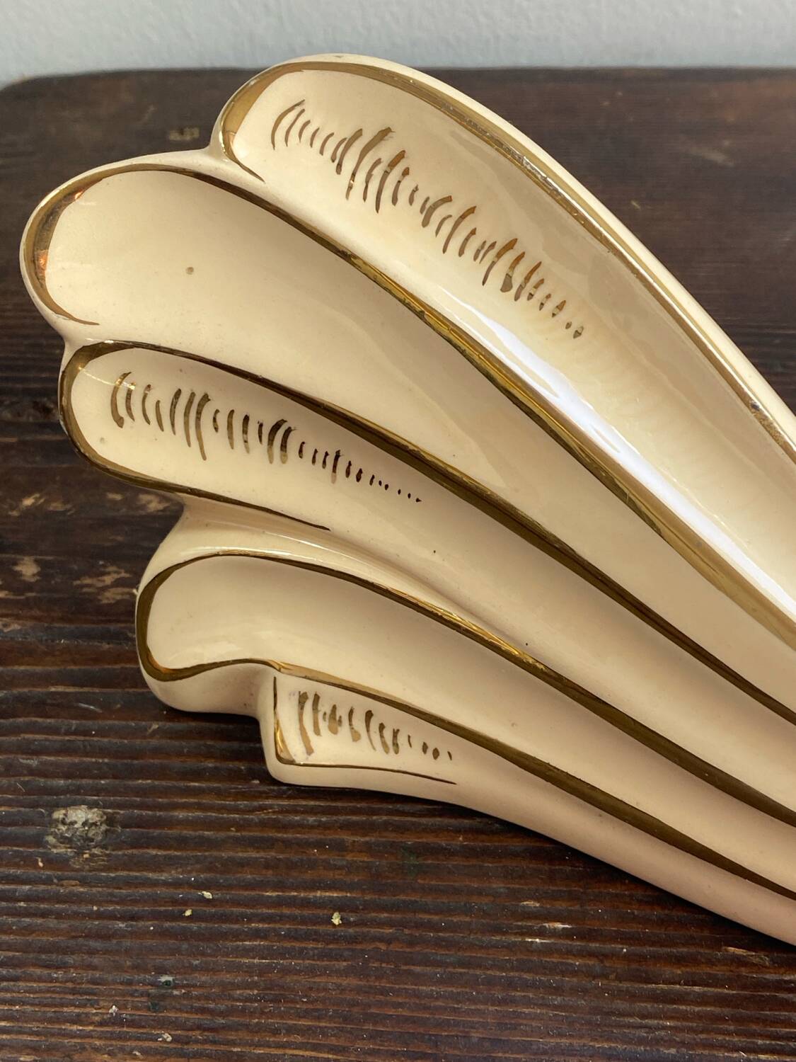 Art Deco ceramic wall light