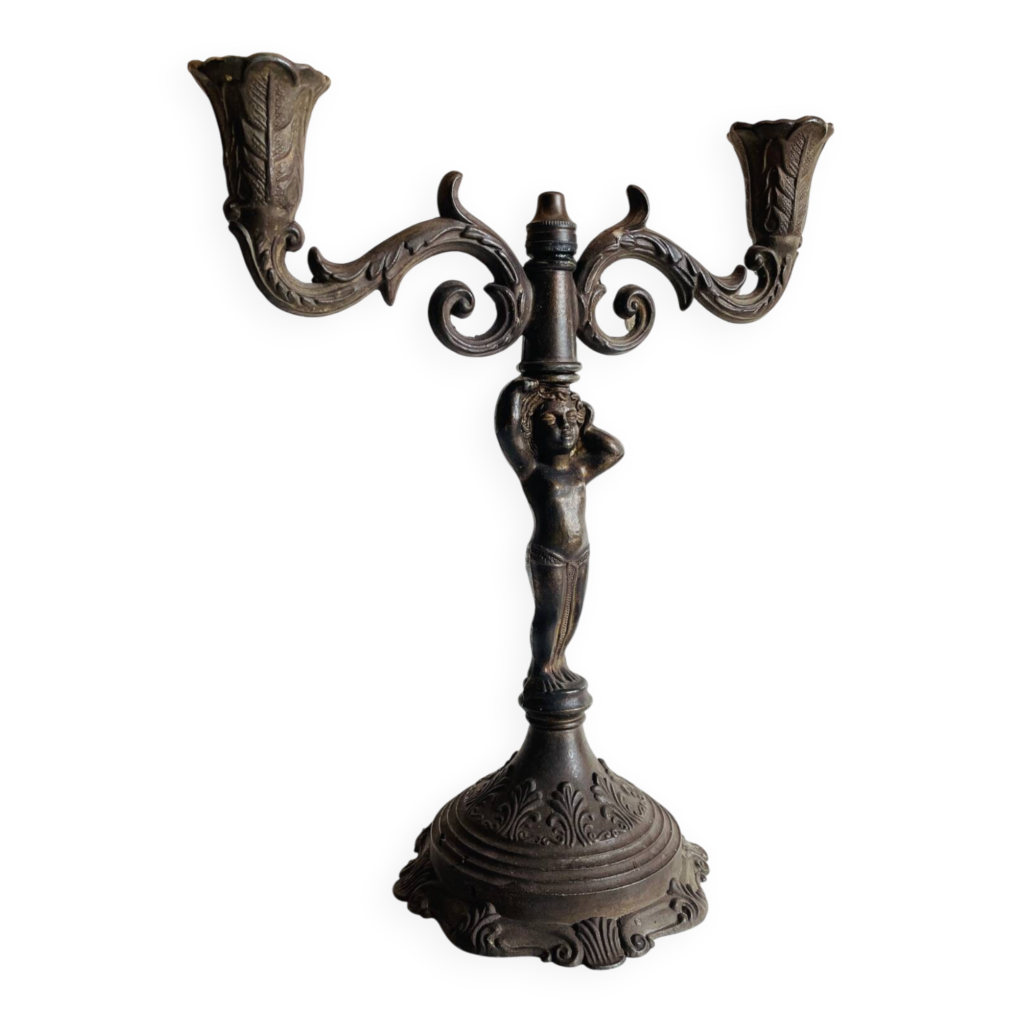 BOUGEOIR Chandelier Art Nouveau spirit