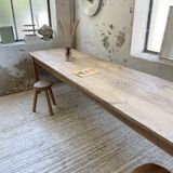 4m XXL pine and oak farmhouse table