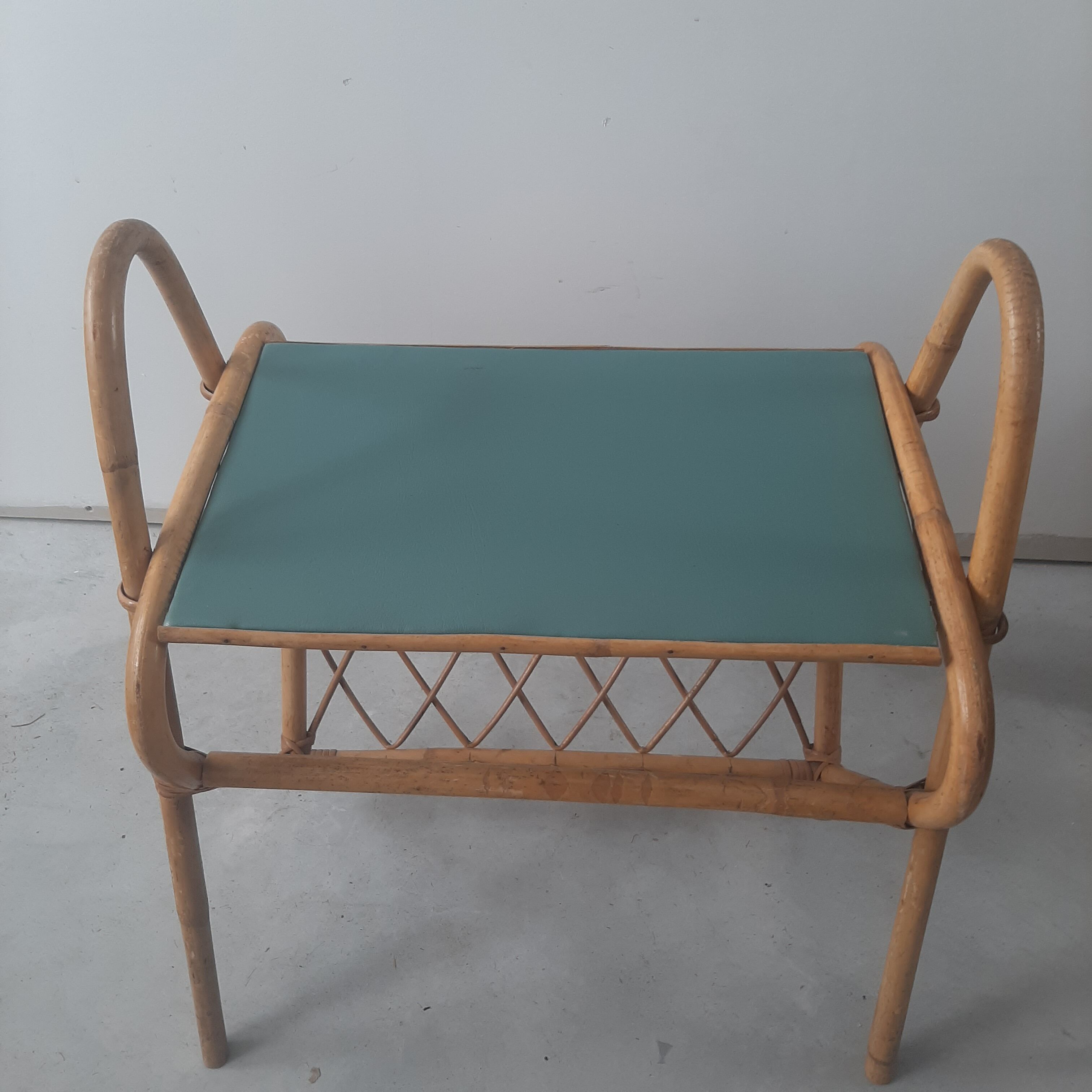 small table door review in vintage rattan