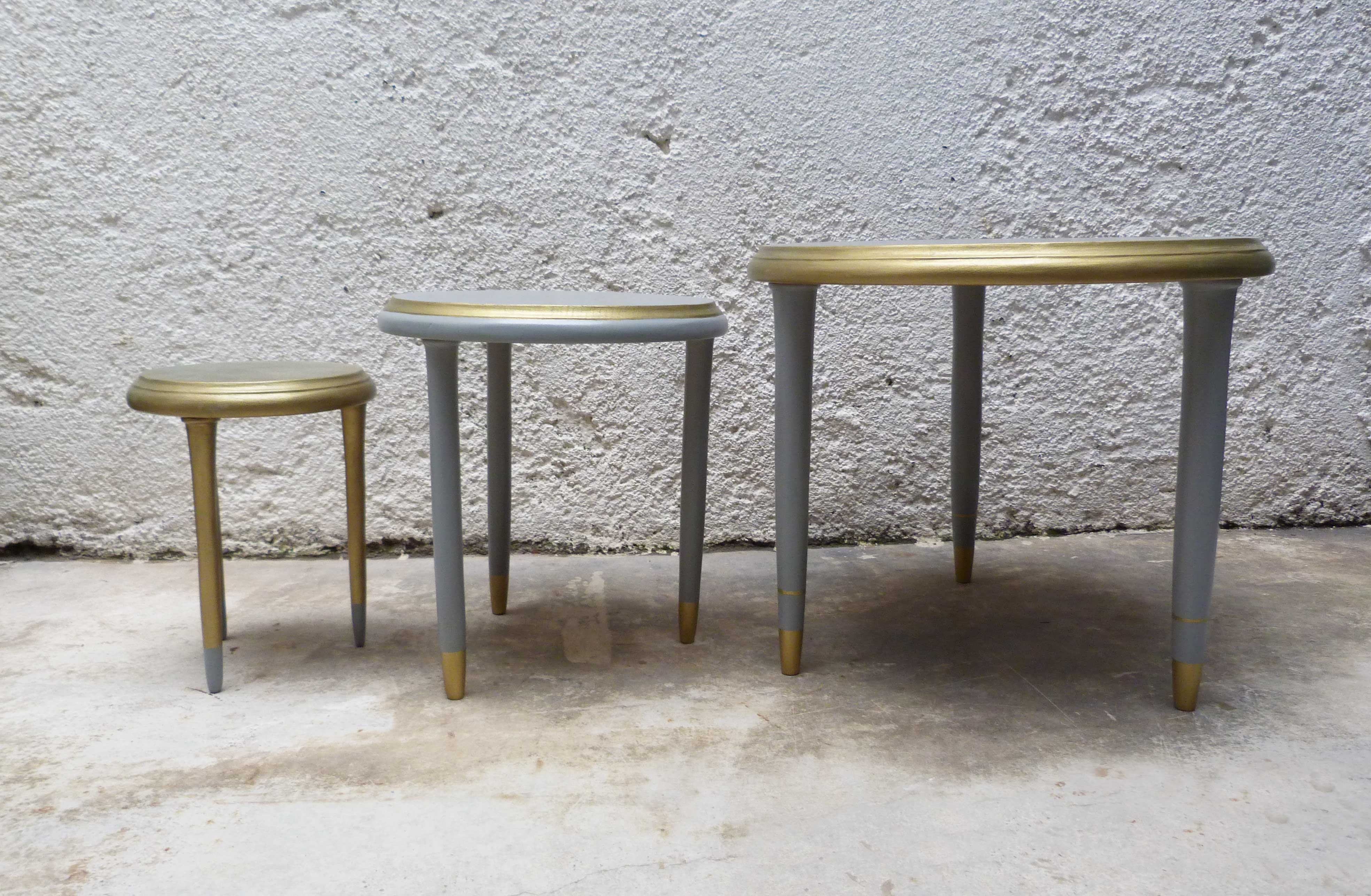 Tables basses gigognes / porte plantes