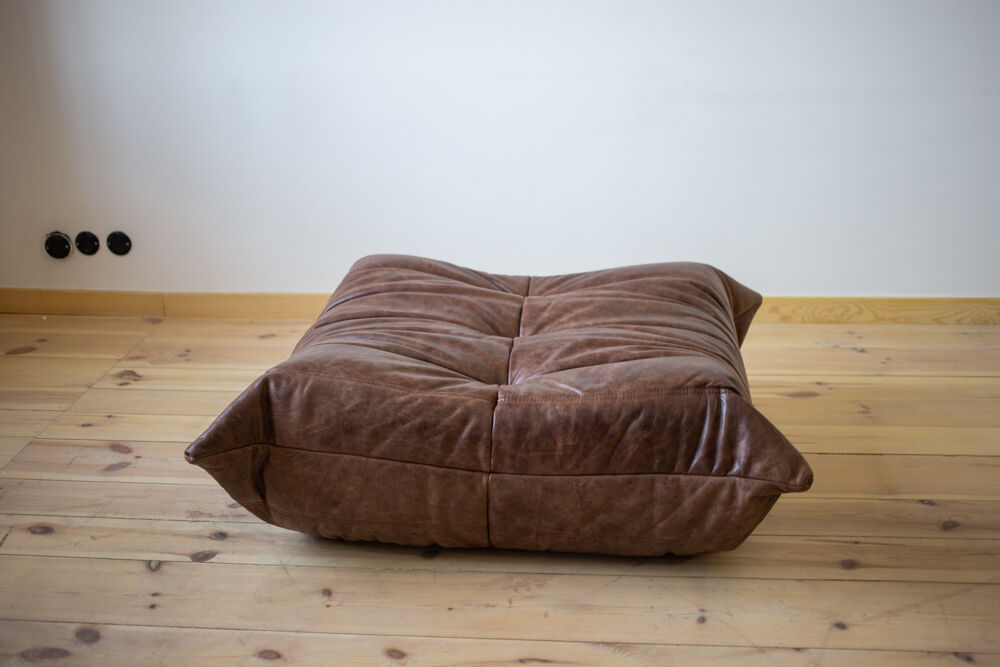 Sofa and pouf by Michel Ducaroy for Ligne Roset