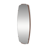 Vintage wooden mirror from the 1960s
