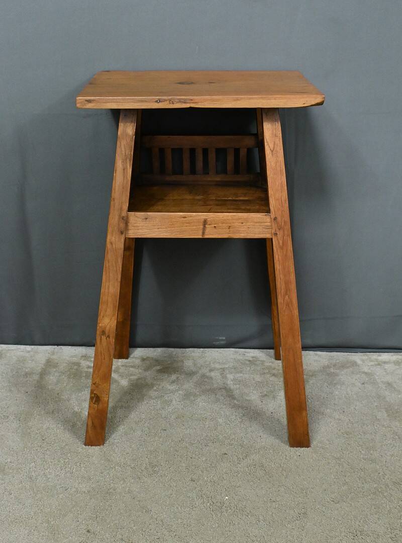 Walnut Sculptor's Stand – 19th Century