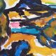 Pierre Lacroux (1909-1993) Gouache on paper 24 x 32 cm - from 1989 - (303)