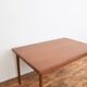 Mid-century danish teak extendable dining table, 1960