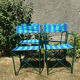 4 vintage folding chairs