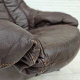 1970s, Danish design by H.W.Klein, swivel chair with footstool.