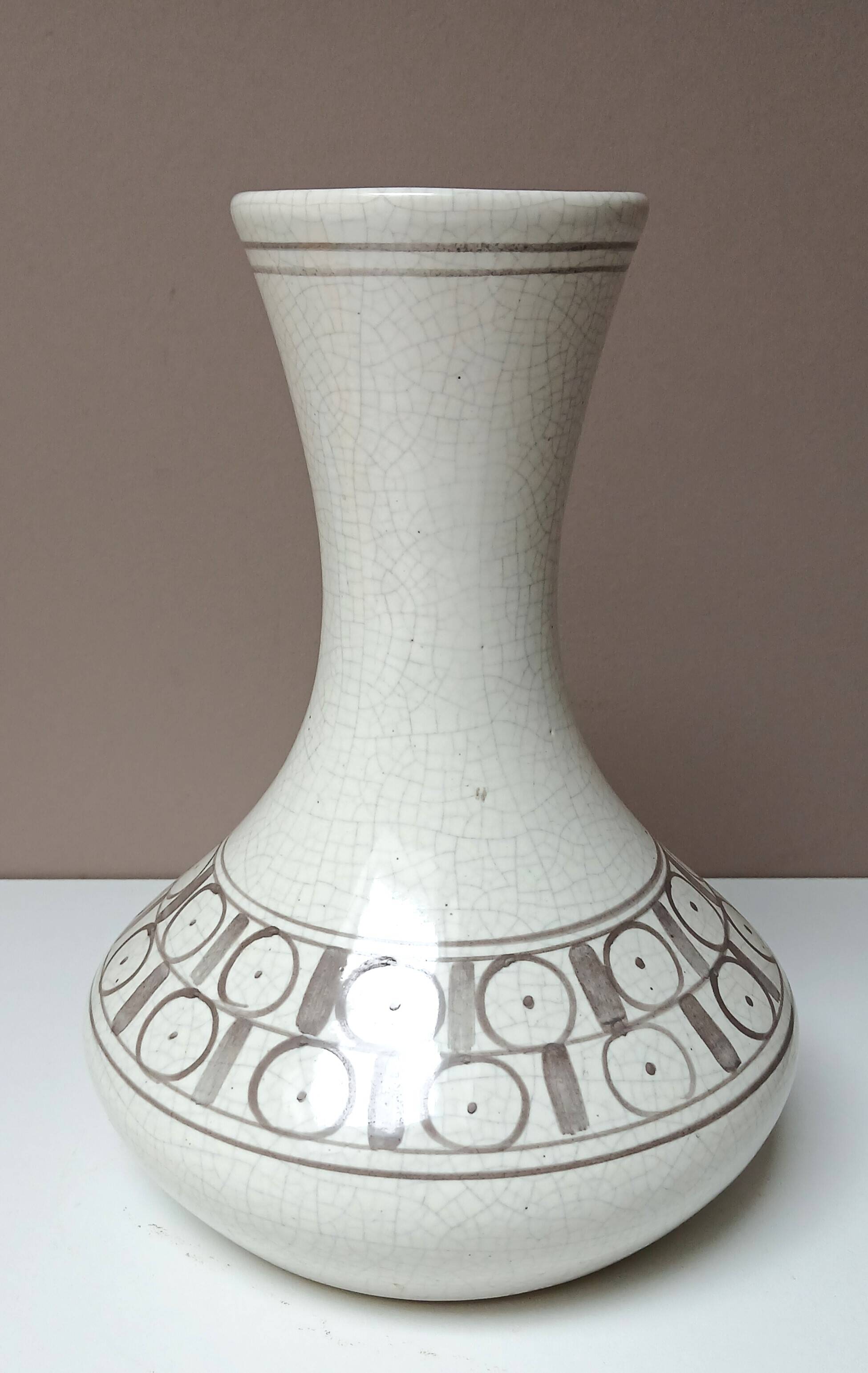 Art Deco cracked vase