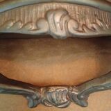 Wall console shelf Gilded, Baroque resin.