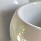 Pair of White Ceramic Candle Holders