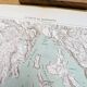 Kvarner Bay, Croatia. Original map printed in 1878.