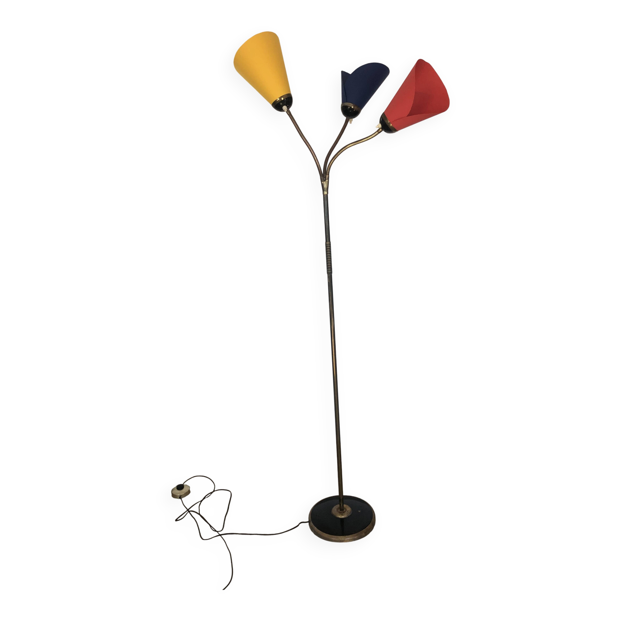 vintage 1960s floor lamp