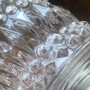 Suspension, baladeuse en verre moulé