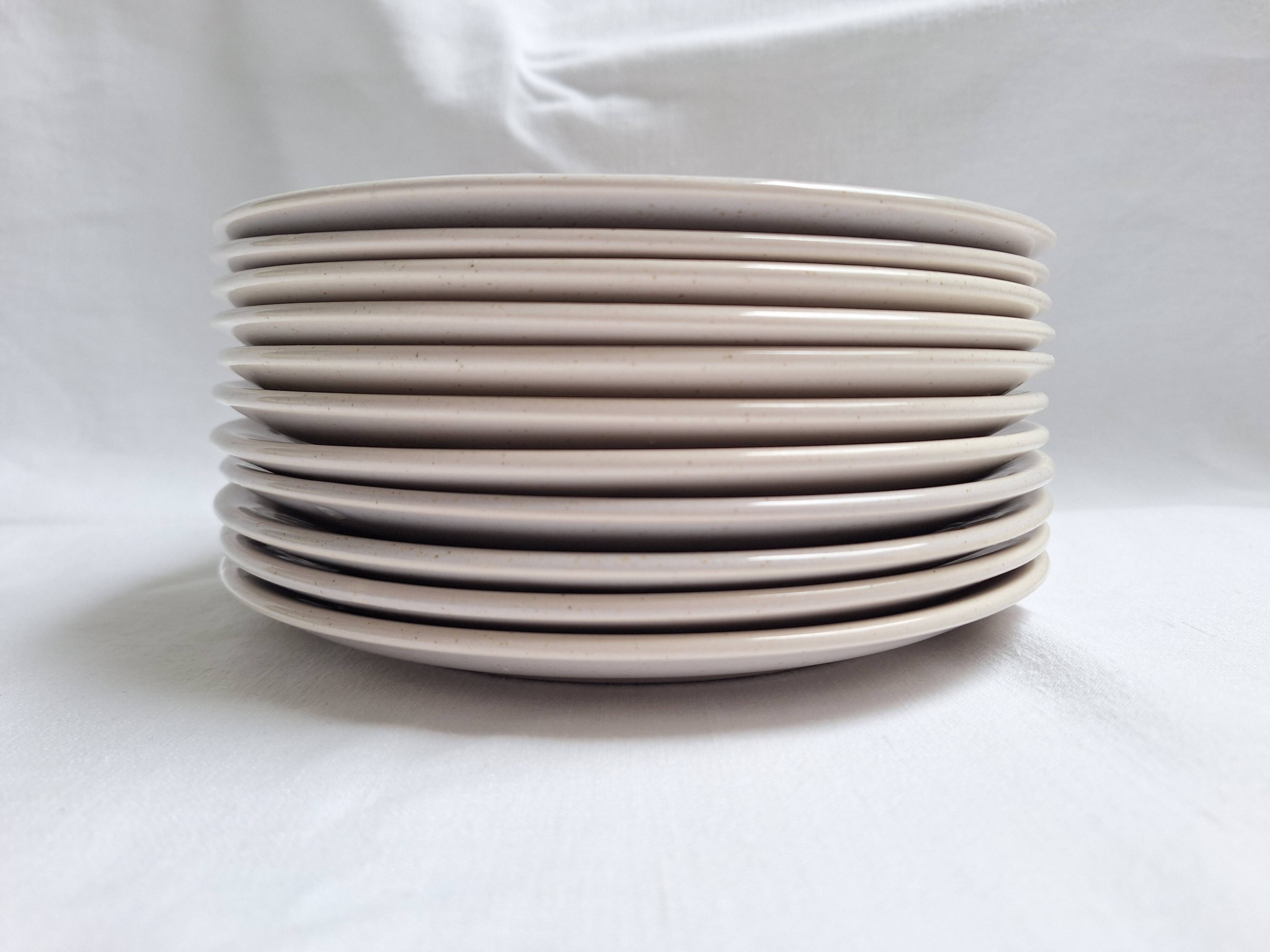 St Amand dessert plates 1970