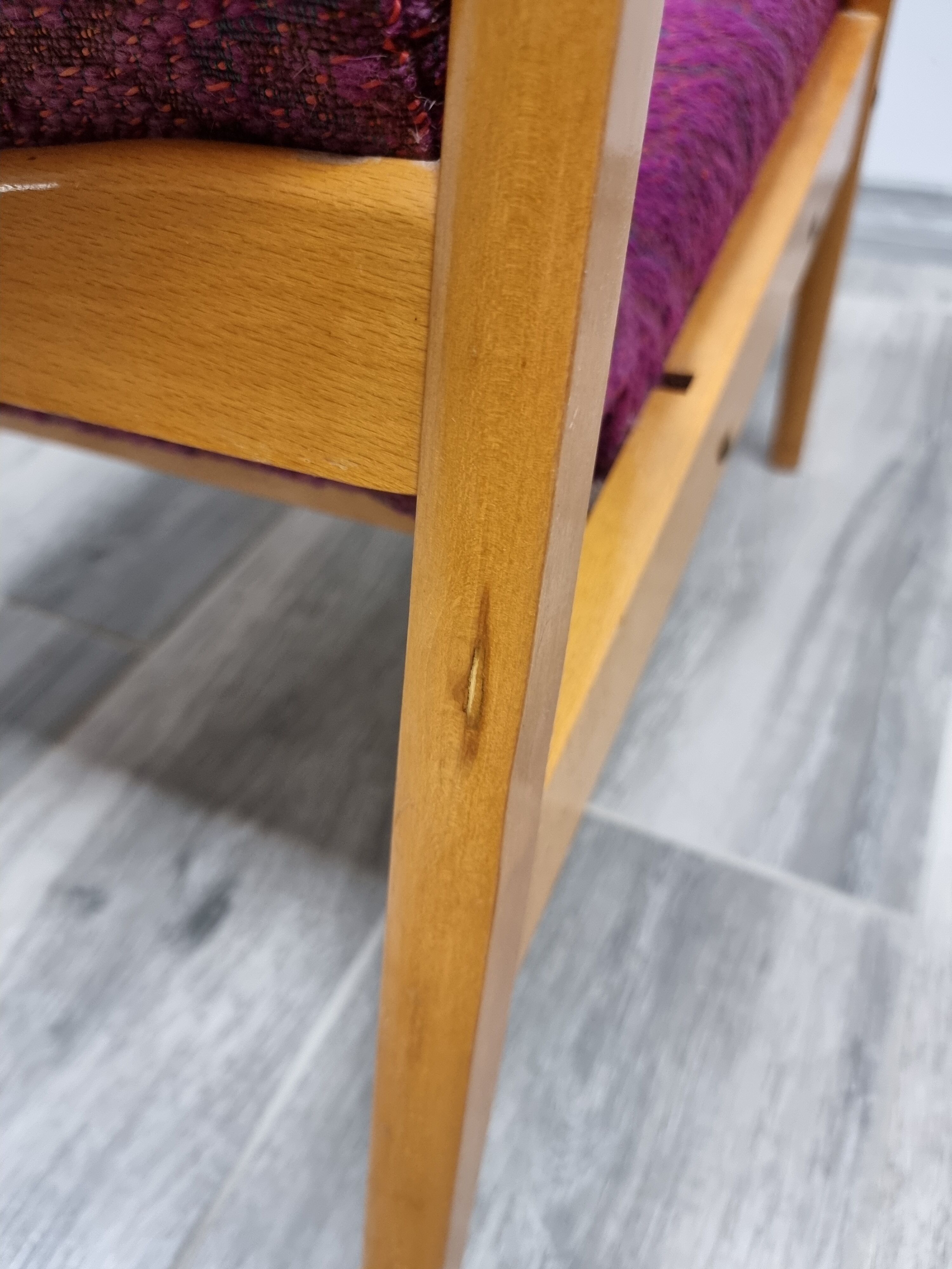 Vintage armchairs by Ton