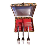 Fourchettes à dessert inox marque SMS Barenthal en coffret