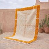 Traditional handmade pure wool Berber rug size 250x250 cm