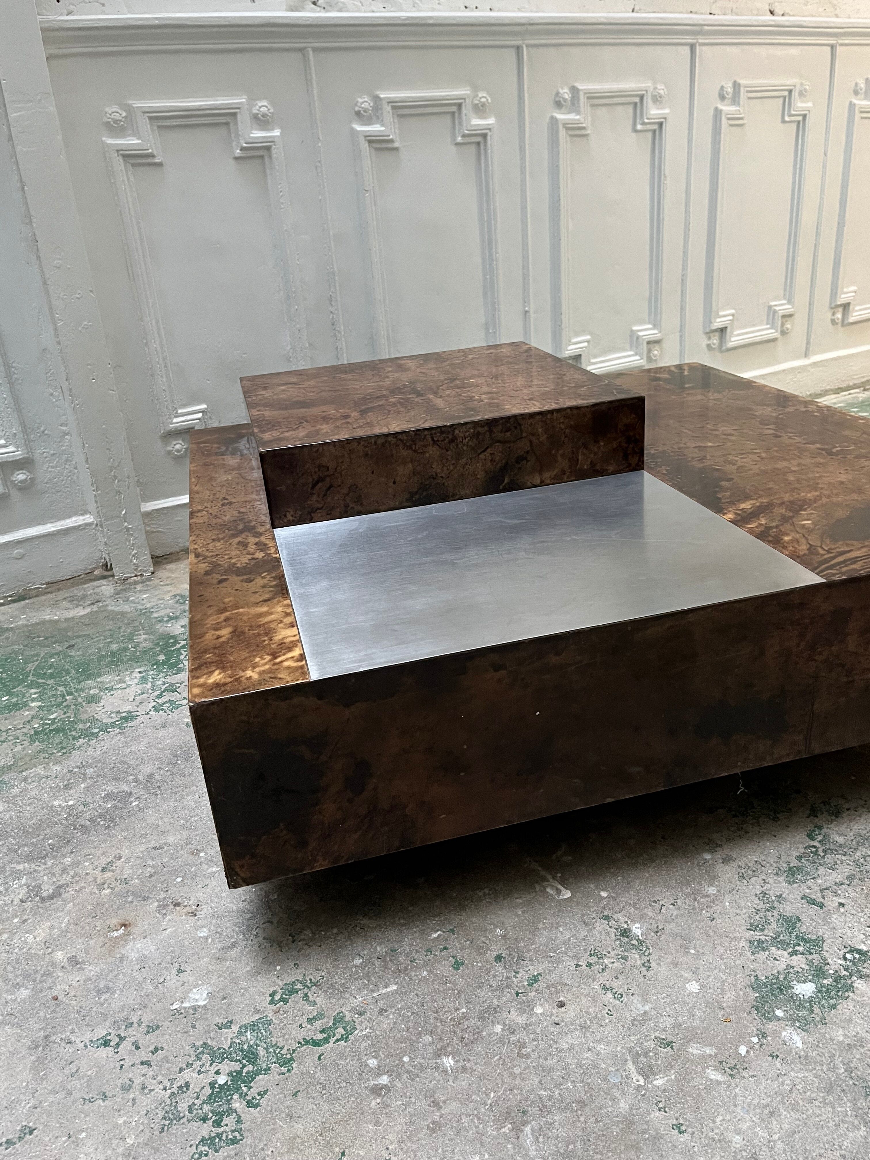 Bar coffee table, 1960 parchment