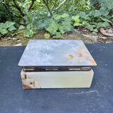 Boite à bijoux en onyx vintage