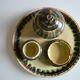 Sauveur Lunetta in Vallauris Vintage Ceramic 1950 Smoking Set
