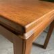 Table basse extensible en teck  vintage