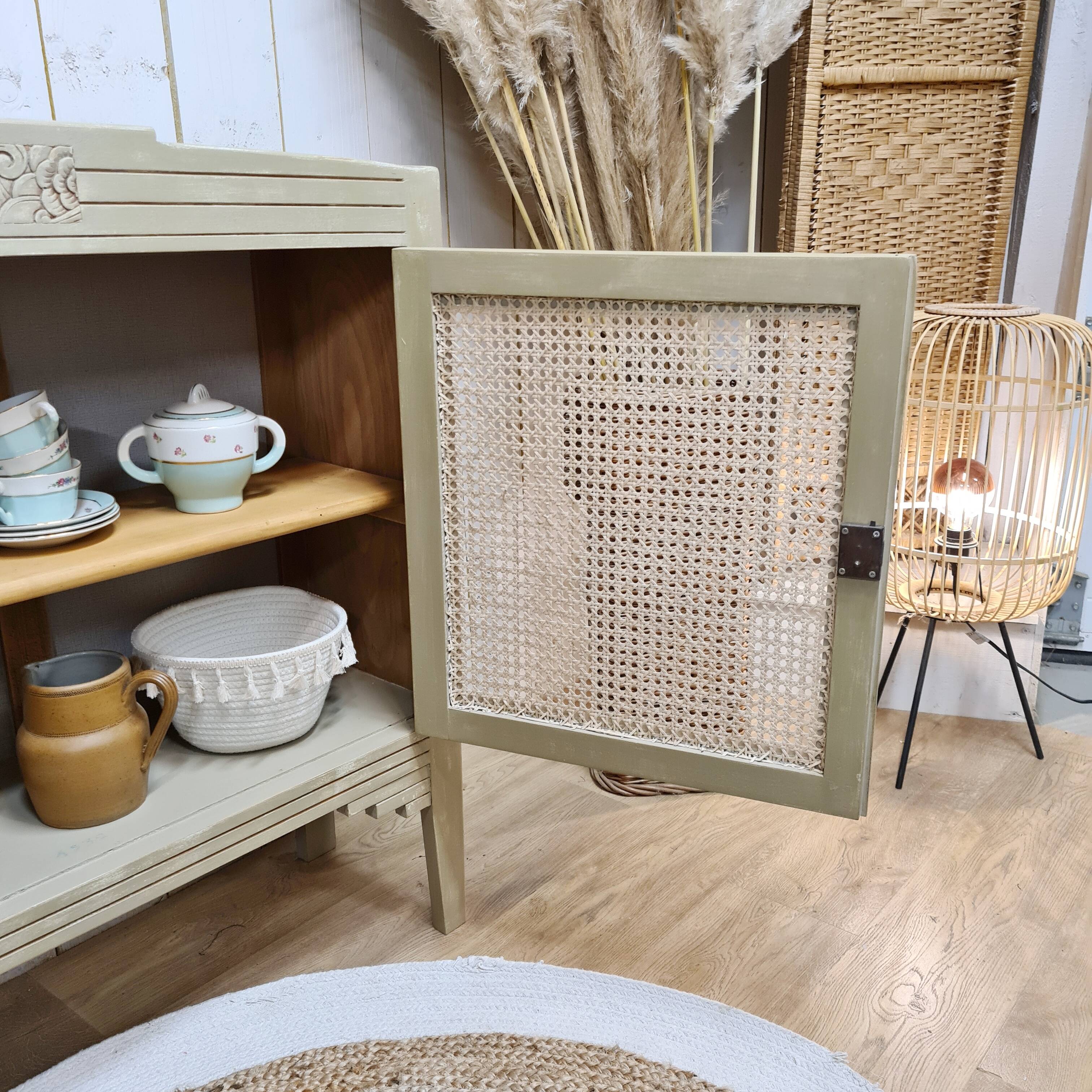 Buffet art déco de 1932 relooké et patiné