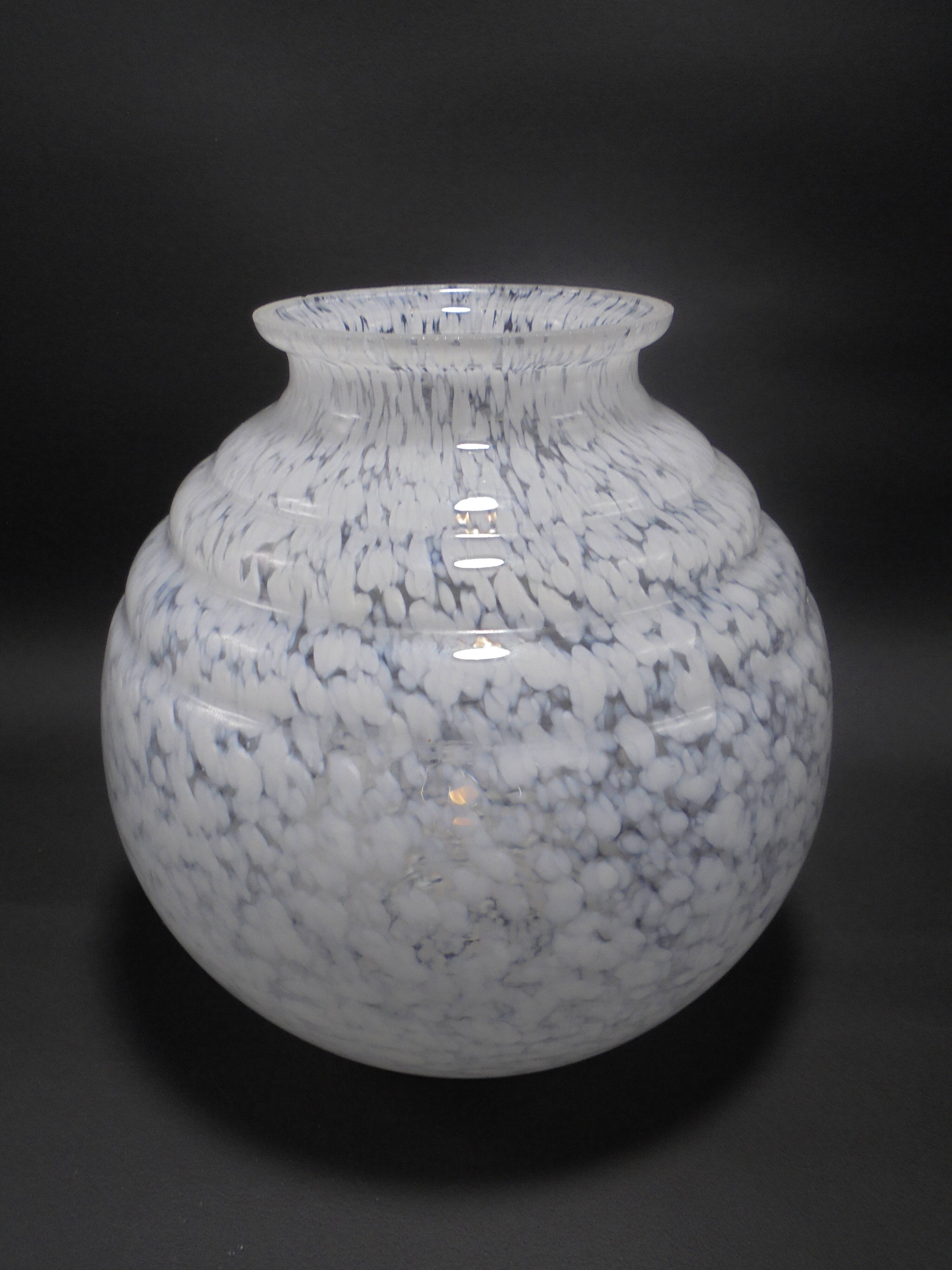 Clichy glass vase