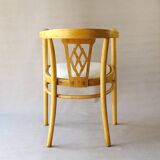 Thonet leather armchair N° A969 F, circa 1930, Art deco