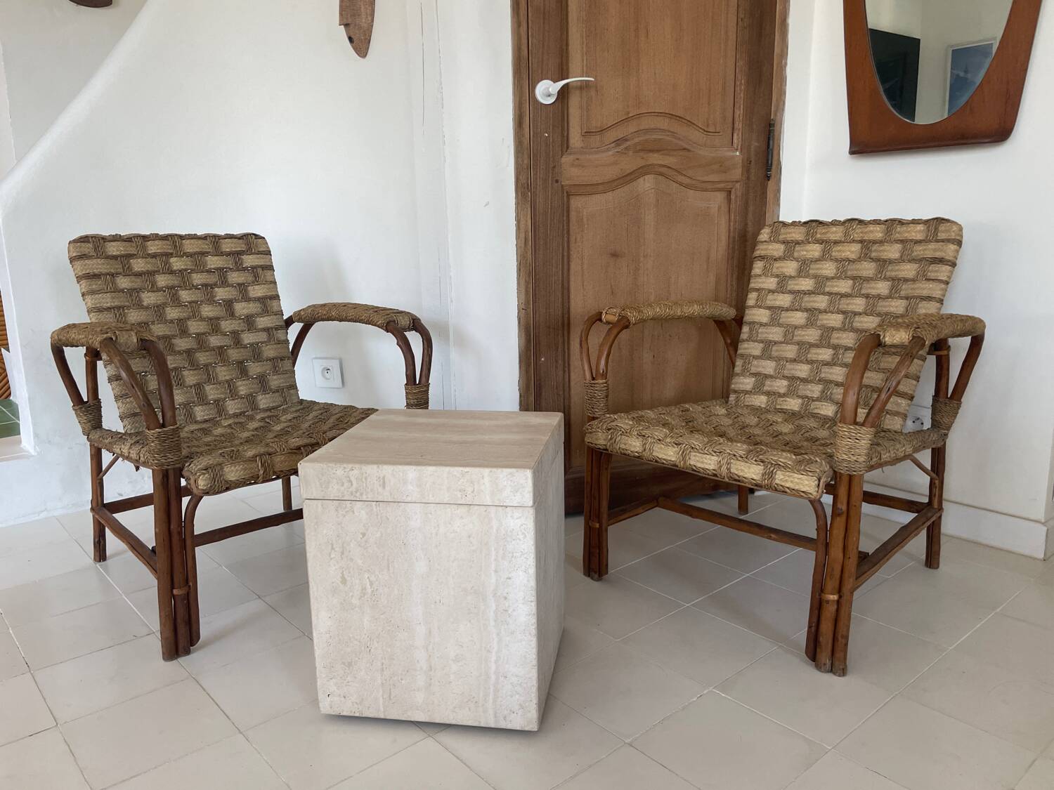 Fauteuils style Audoux Minet