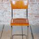 Bauhaus Chair in Beech and Chromed Steel, Czech, 1930s