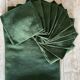 Old tablecloths and its 12 AR monogram damask napkins - 125x186 cm - cotton