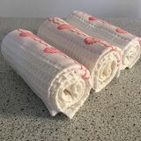 Set of 3 honeycomb tea towels