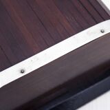 Art Deco cigar humidor and ashtray with drawer