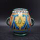 Small Vase with 2 handles with Ali decoration (1926) Emmy Gouda Holland Art Deco pottery