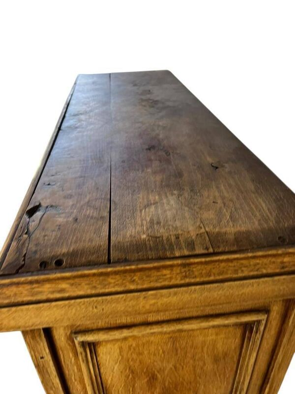 Vitrine en bois vintage / bibliothèque / étagère