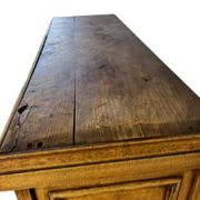 Vintage wooden display cabinet / bookshelf / shelf