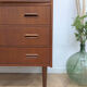 Secrétaire vintage scandinave en teck