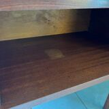 Vintage wooden bedside table
